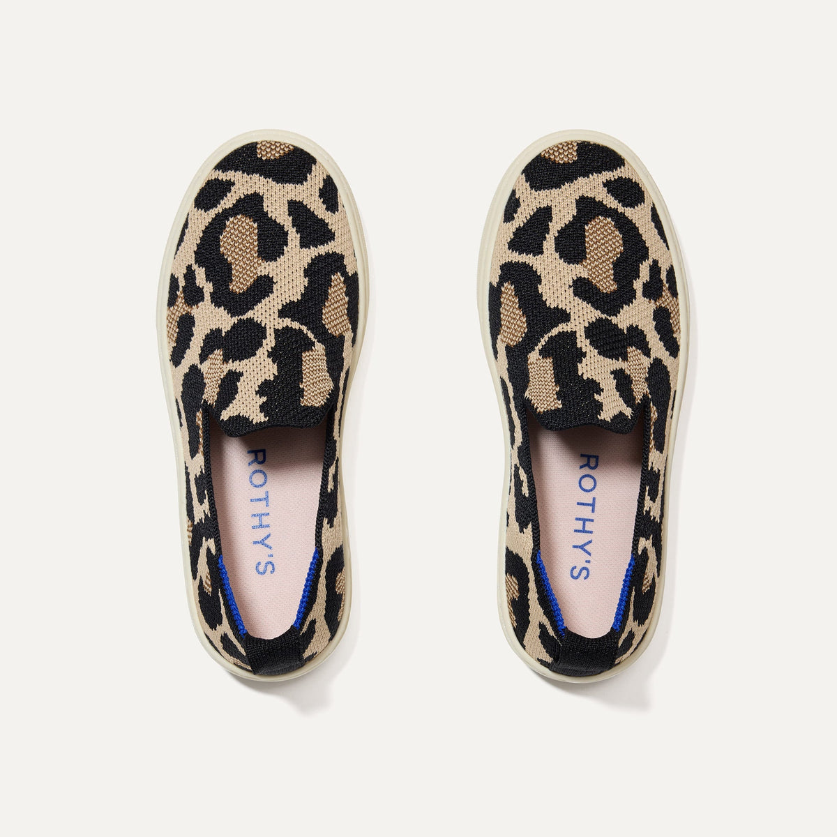 The Kids Sneaker in Desert Cat shown from the top.
