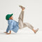 model | Alternate image of a boy modeling The Kids Strap Sneaker in Cat Blush. 
