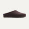 side | The Casual Clog in Chestnut shown from the side.