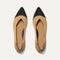 The Point II in Camel Captoe shown from the top.