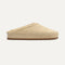 side | The Casual Clog in Pelican Raffia-Knit shown from the side.