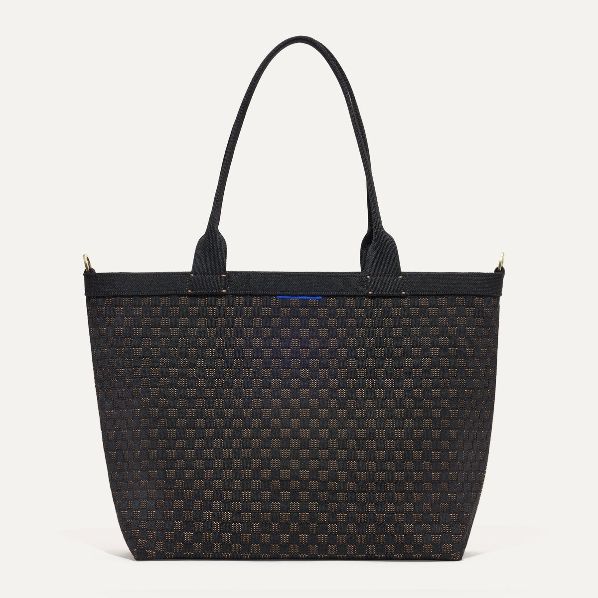 PDP |The Lightweight Zip Tote in Night Song shown from the front.