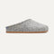 side | The Cozy Clog in Cookies and Cream Bouclé shown from the side.