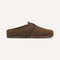 side | The Braid Clog in ReVelvet Bistro shown from the side. 