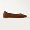 side | The Point III in ReVelvet Russet shown from the side. 