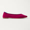 side | The Point III in ReVelvet Mulberry shown from the side. 