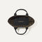 The ReVelvet™ Lightweight Tote in ReVelvet™ Cat shown open from the top, with interior visible. 
