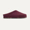 side | The Casual Clog in ReVelvet™ Syrah shown from the side.