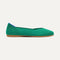side | The Daily Flat in Clover shown from the side. 