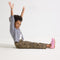 model | Alternate view of a girl wearing The Kids Clog in Tutu. 