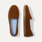 PDP | The Cruiser Loafer in ReVelvet Russet shown from the top. 