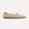 side | The Daily Loafer in Ecru shown from the side. 