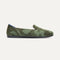 side | The Daily Loafer in Green Camo shown from the side. 