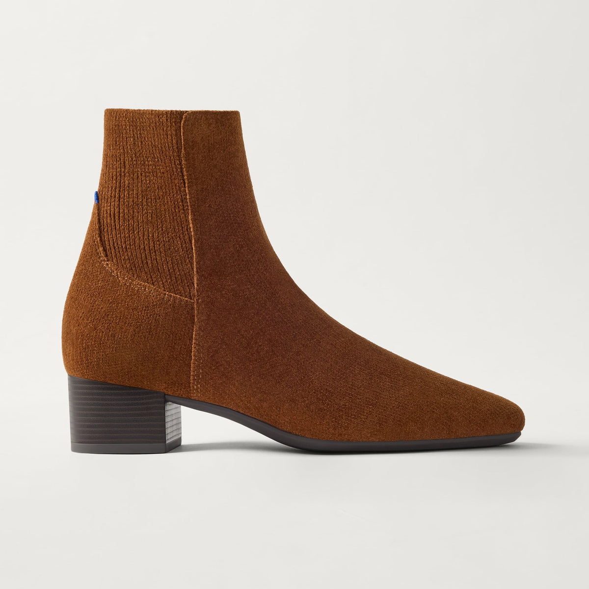 side | The Classic Boot in ReVelvet Russet shown from the side. 