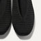 Close up of the toe and V-shaped vamp on The Max Square Ballerina in Black Mesh.