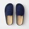 PDP |The Penny Clog in ReVelvet™ Navy shown from the top. 