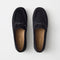 PDP | The Driver Moc in ReVelvet Black shown from the top.