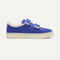 side | The Kids Strap Sneaker in Buoy Open-Knit shown from the side. 