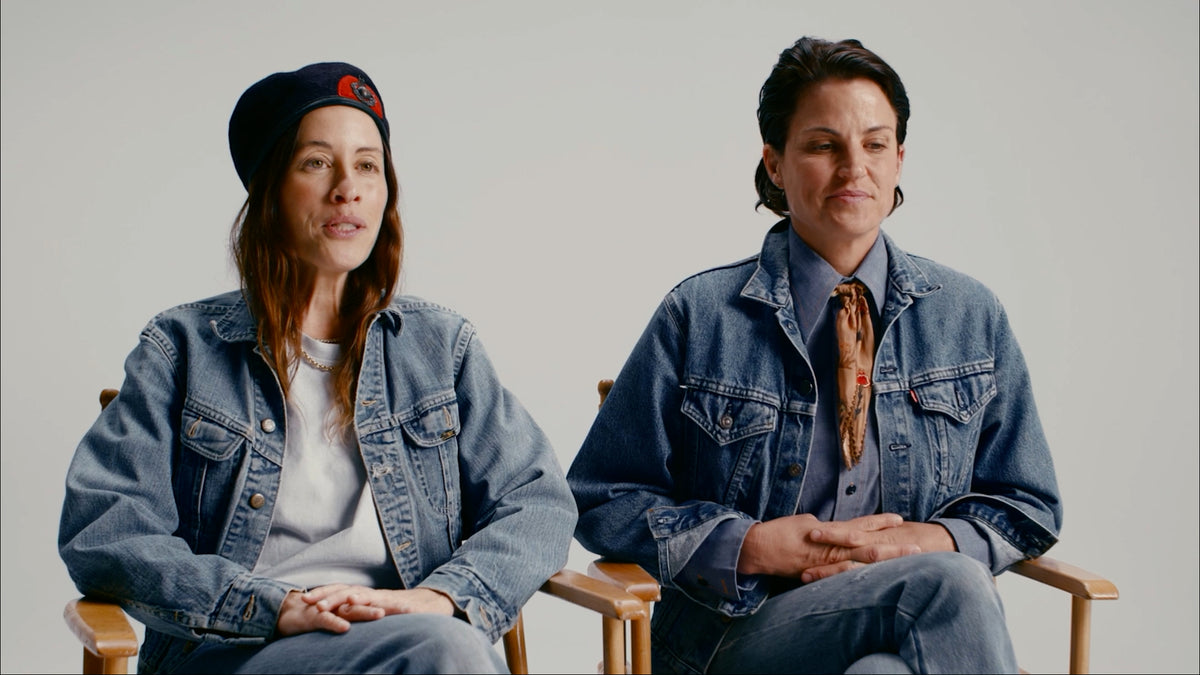 Different women in a studio setting wearing The Point III, with Rothy's logo floating overlay. 